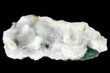 Aragonite Encrusted Fluorite Crystal Cluster - Rogerley Mine #143040-1